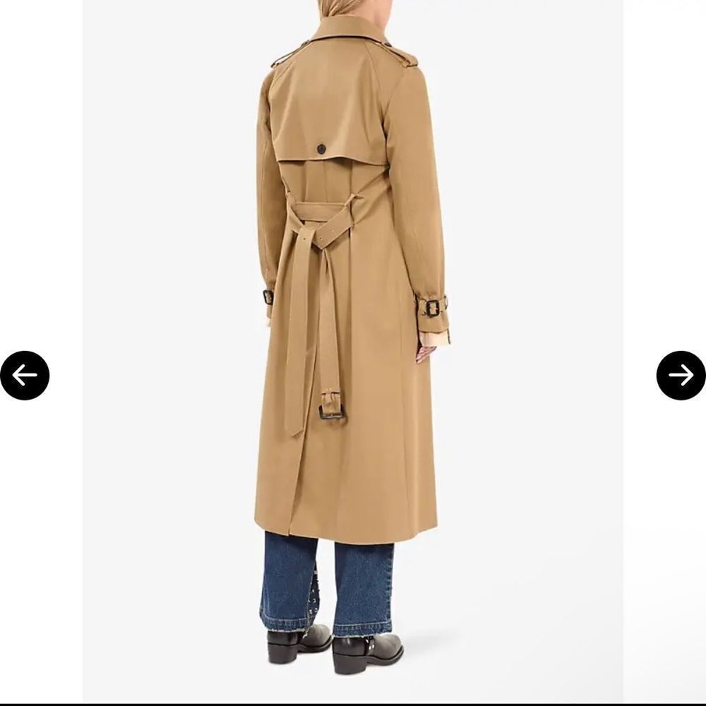 $715 The Kooples Double Breasted Trench coat NWT - Picture 4 of 9